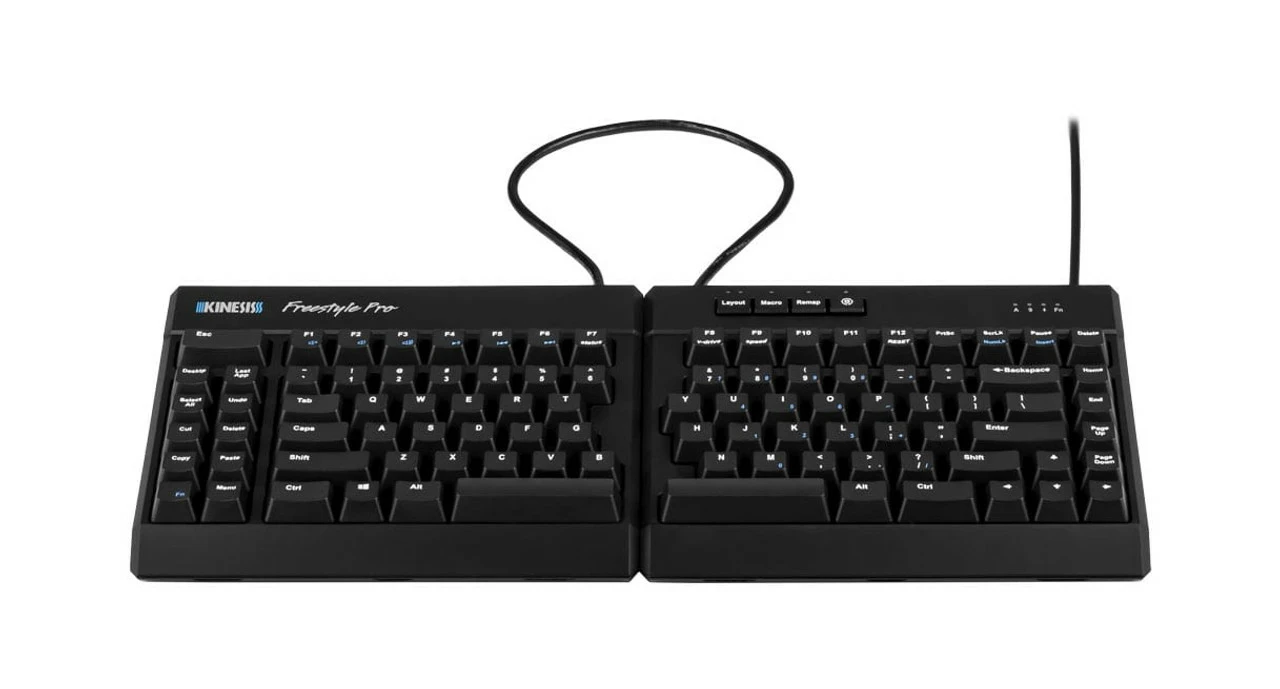 Kinesis Freestyle Pro Mechanical / Programmable Keyboard For PC / Mac