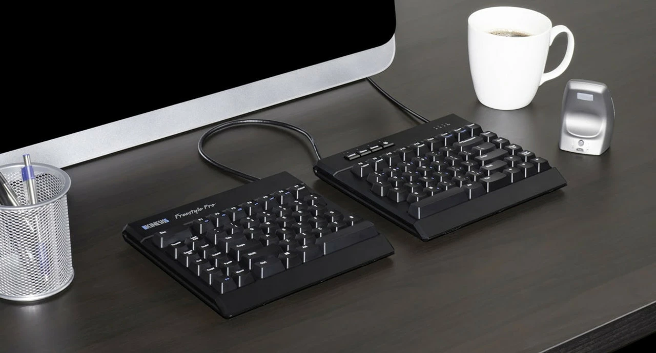 Kinesis Freestyle Pro Mechanical / Programmable Keyboard For PC / Mac - Image 3