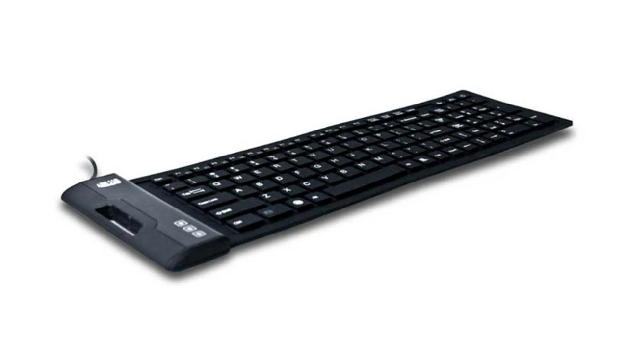 Adesso Flexible USB Keyboard AKB-222UB - Image 2