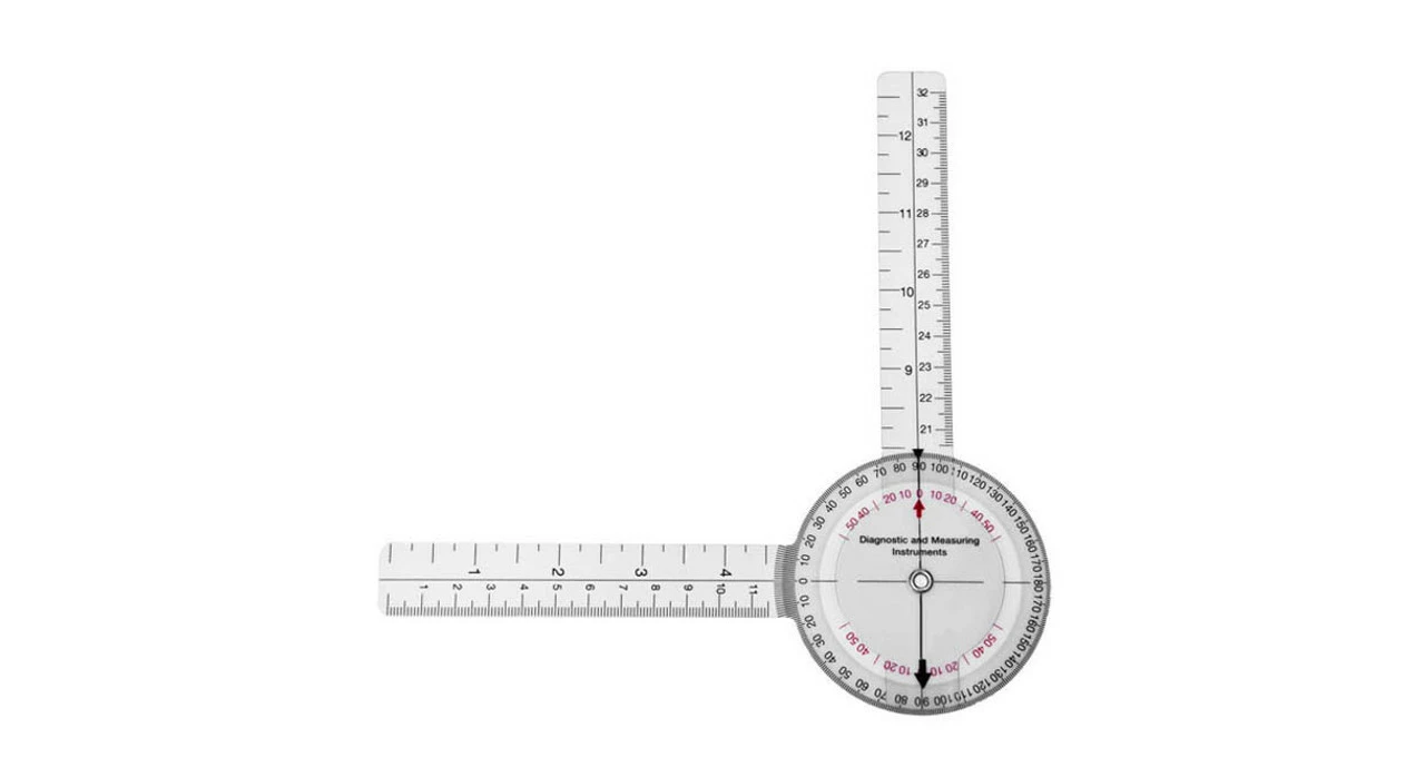 Baseline 8" HiRes 360 Degree ISOM Goniometer 12-1001HR