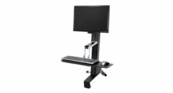 Ergotron WorkFit-S Sit-Stand Workstation