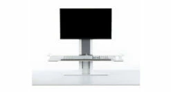 Humanscale QuickStand Height Adjustable Workstation - Single Monitor