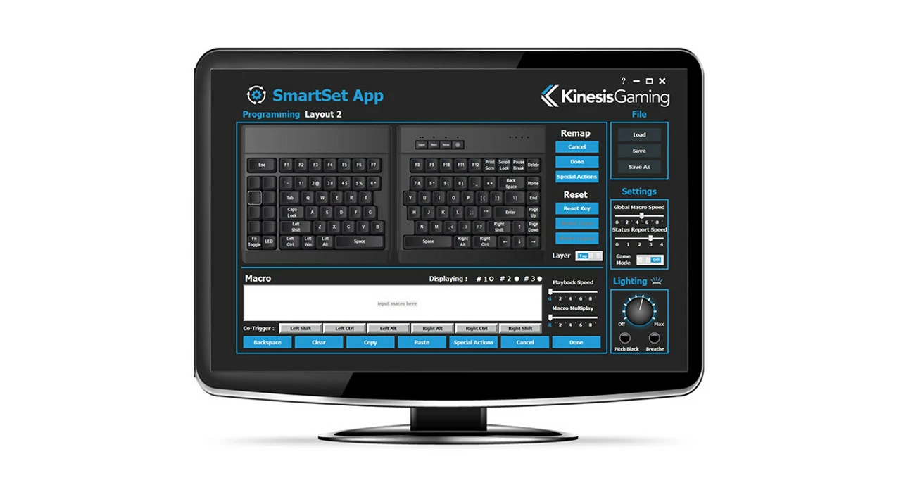 Kinesis Gaming Freestyle Edge Split Ergonomic Gaming Keyboard (KB975) - Image 5