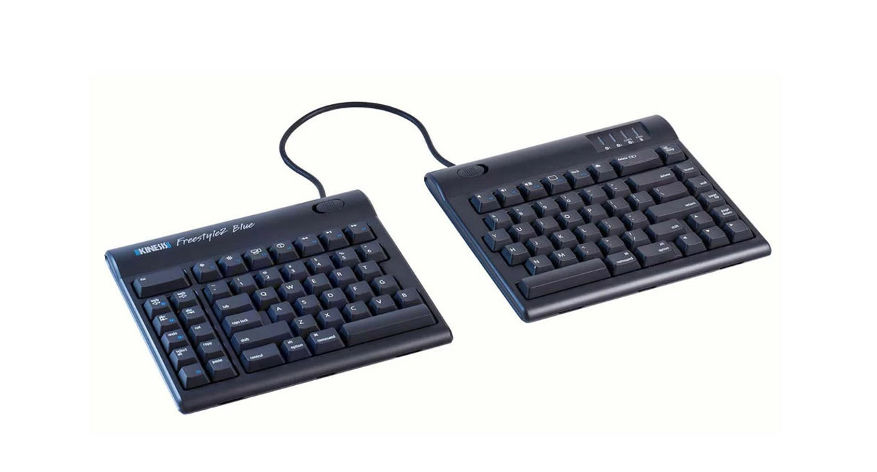 Kinesis Freestyle2 Blue, Multichannel Bluetooth Keyboard For Mac - Image 2