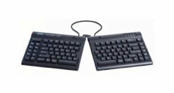 Kinesis Freestyle2 Blue, Multichannel Bluetooth Keyboard For Mac