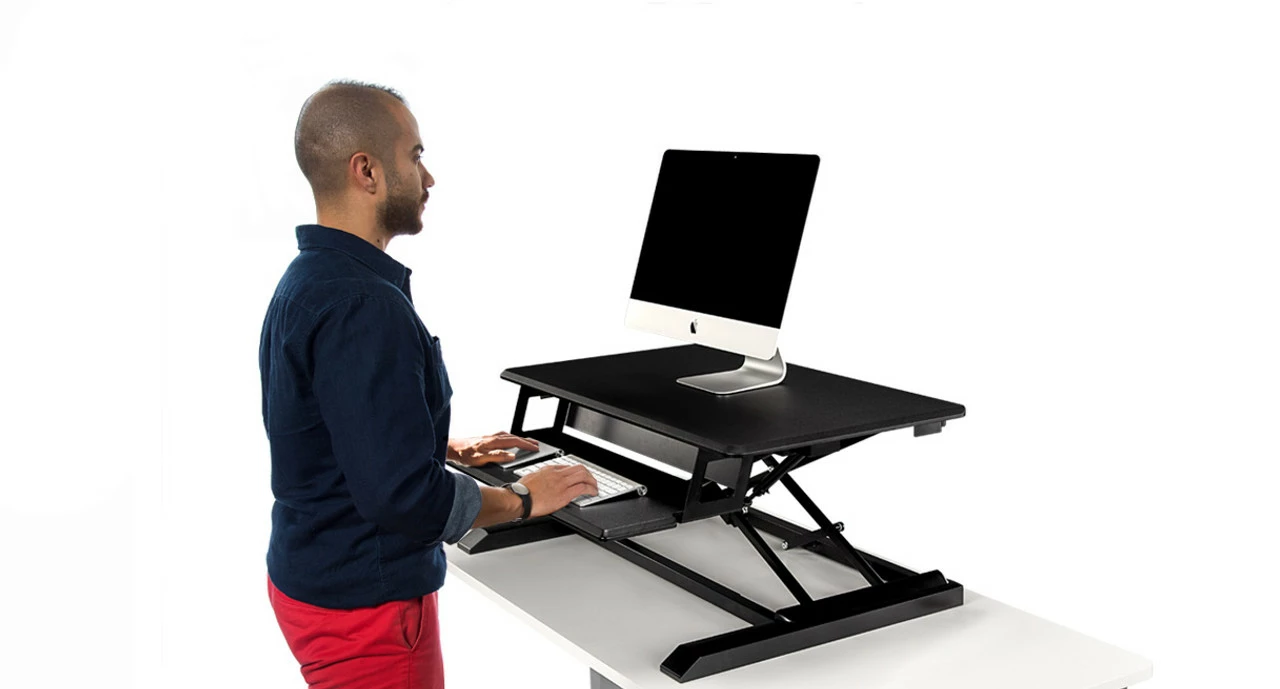 ATX Standing Desk Converter By UPLIFT Desk - Image 5