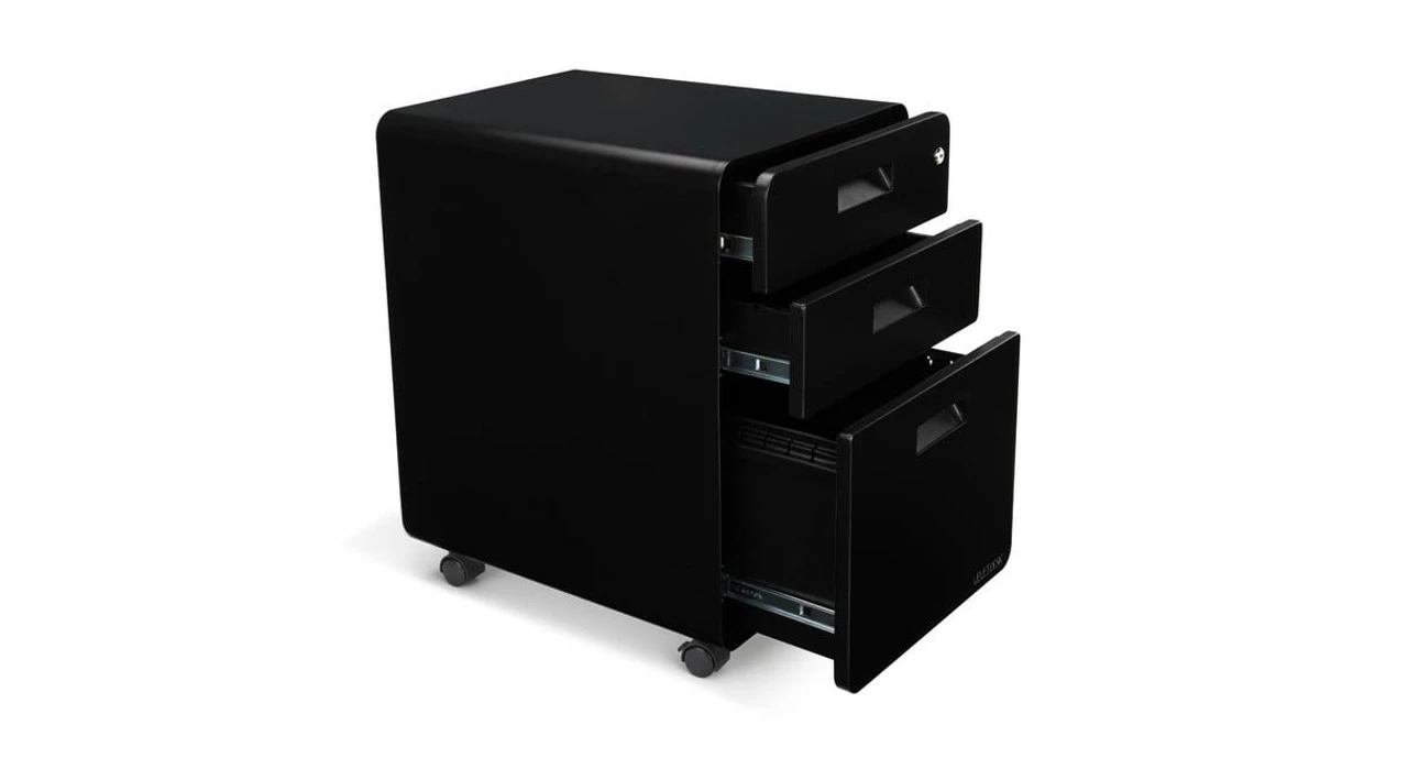 3-Drawer File Cabinet, Rolling By UPLIFT Desk - Image 7