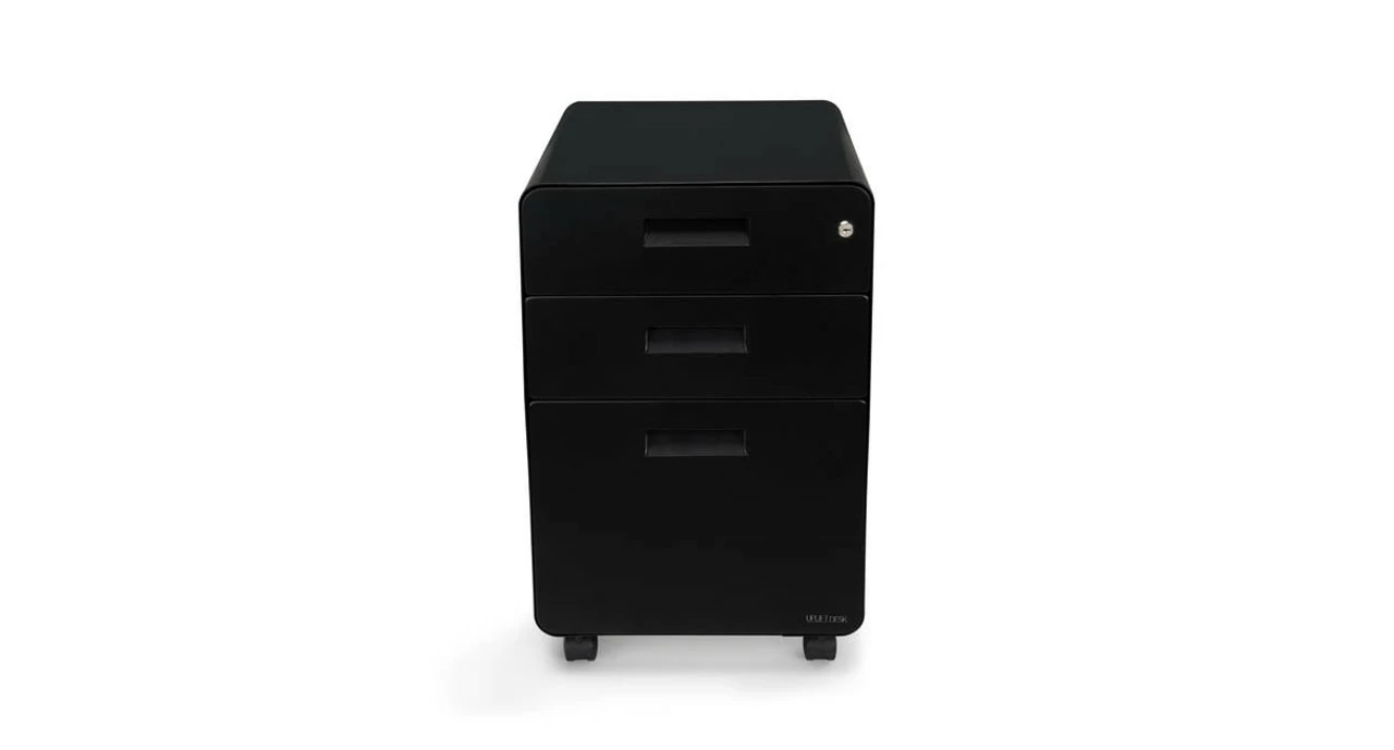 3-Drawer File Cabinet, Rolling By UPLIFT Desk